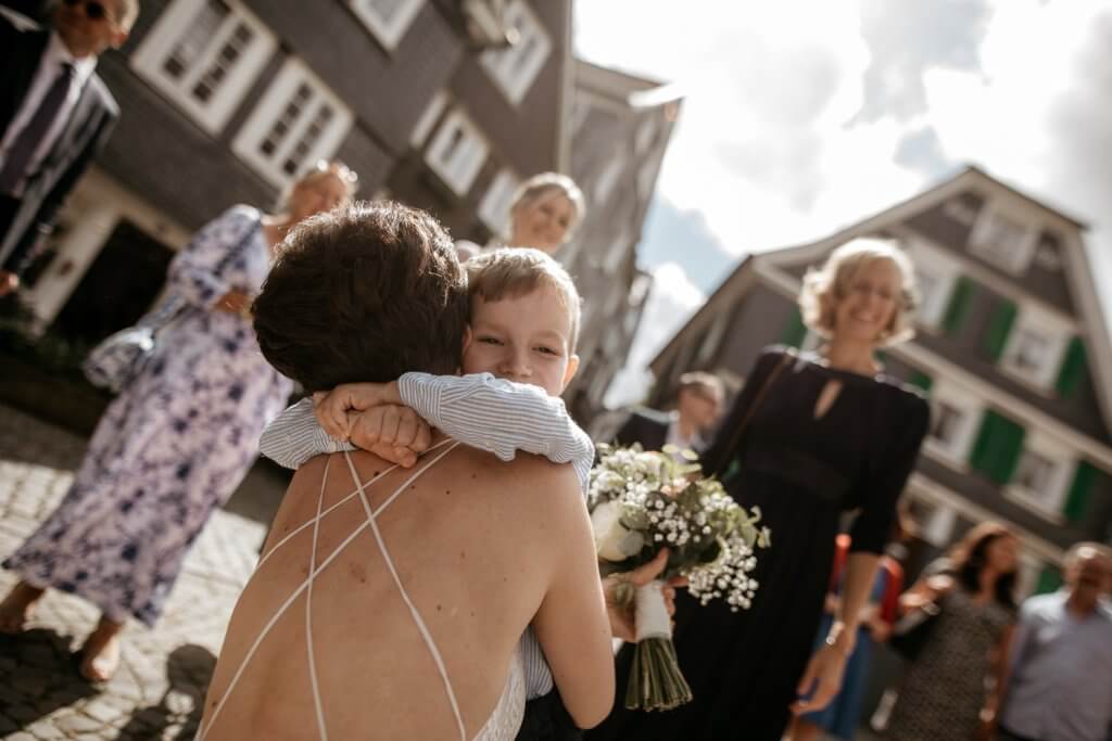 Hochzeitsgäste in Velbert